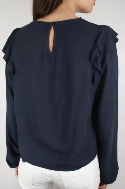 Blusa con rouches
