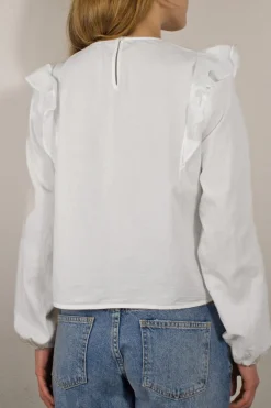 Blusa con rouches