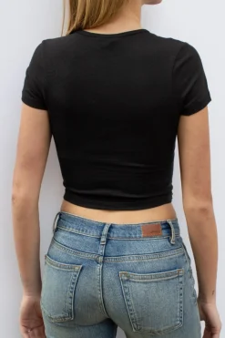 Camiseta con perlitas