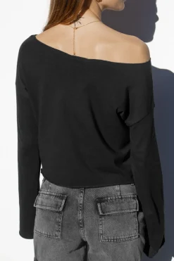 Camiseta escote barco