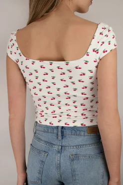 Camiseta escote cuadrado