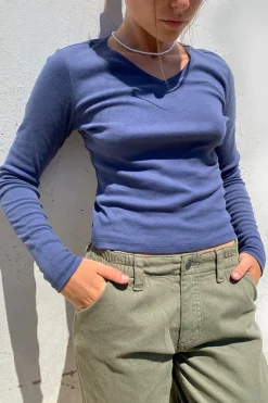 Camiseta escote en V
