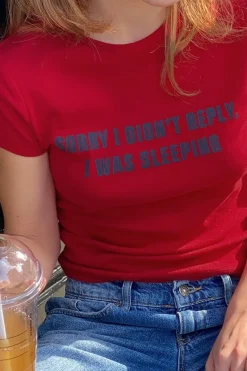 Camiseta I was sleeping