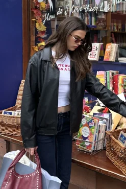 Chaqueta poli piel