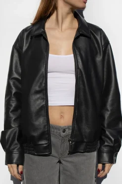 Chaqueta poli piel