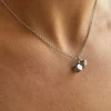 Collar corazón y dado