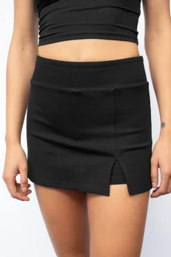 Falda pantalón con abertura