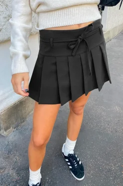 Falda plisada