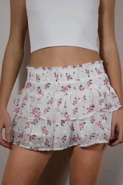 Falda volantes