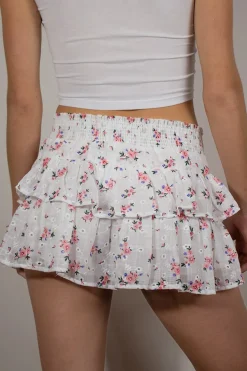 Falda volantes