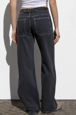 Jeans con hebilla