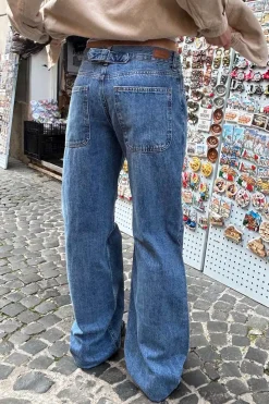 Jeans con hebilla