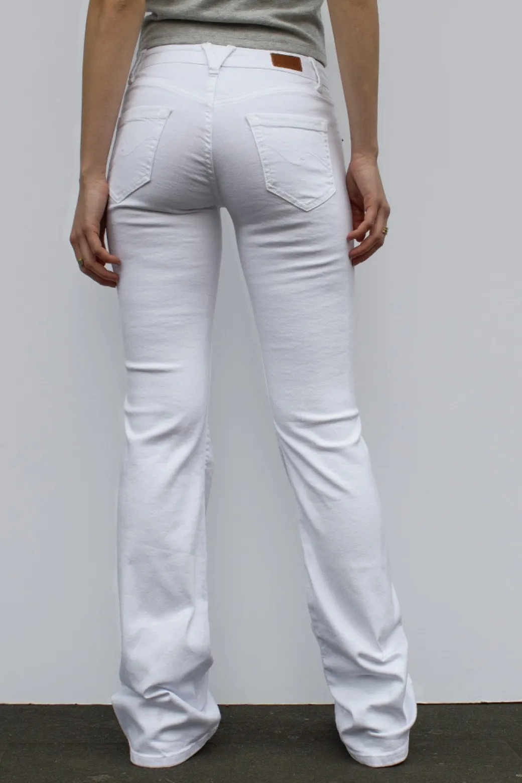 Jeans flare low waist