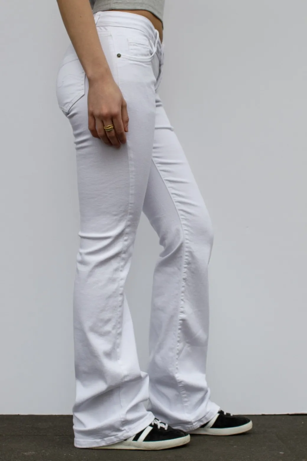 Jeans flare low waist