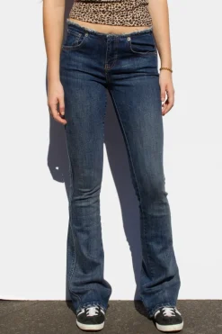 Jeans low waist cut-off