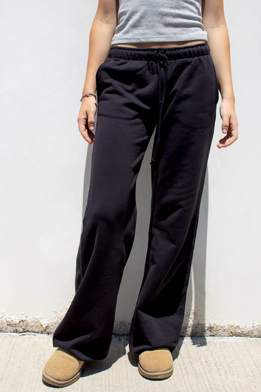 Pantalones chandal palazzo