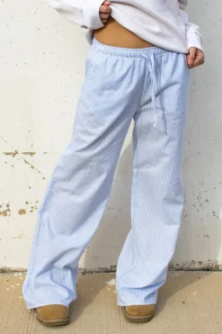 Pantalones wide leg con coulisse
