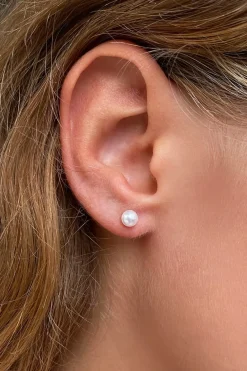 Pendientes perlas