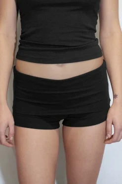 Shorts con dobladillo