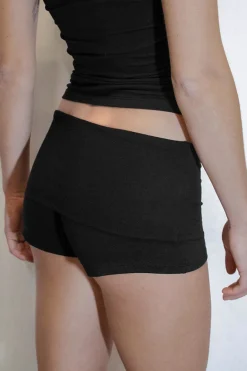 Shorts con dobladillo