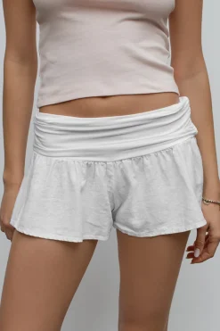 Shorts con elástico en cintura