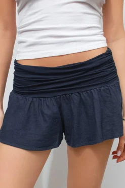 Shorts con elástico en cintura