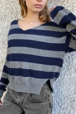 Split sweater