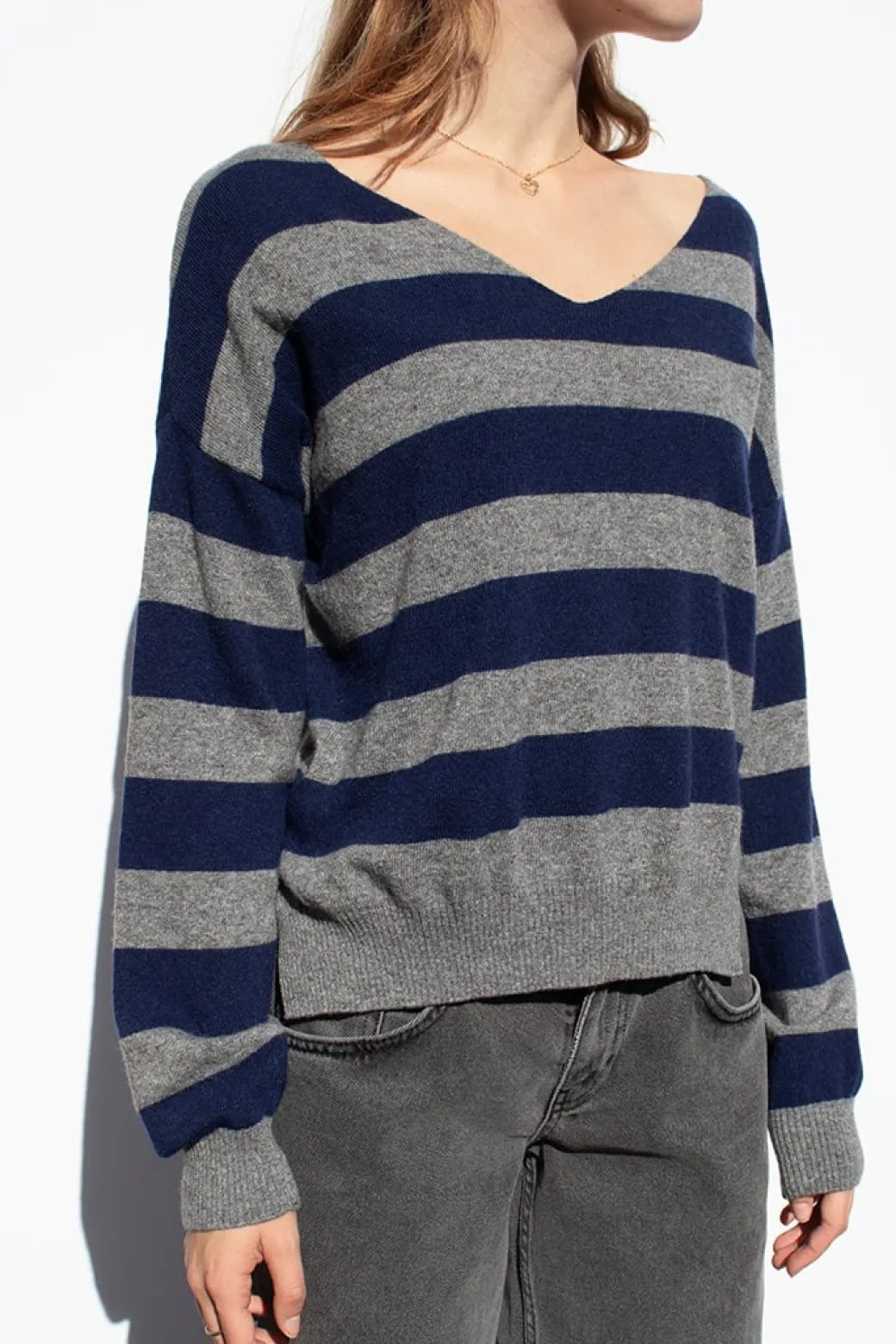 Split sweater