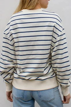 Sudadera cuello redondo