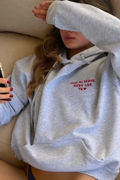 Sudadera Non mi serve altro