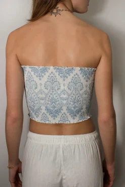 Top bandeau elástica