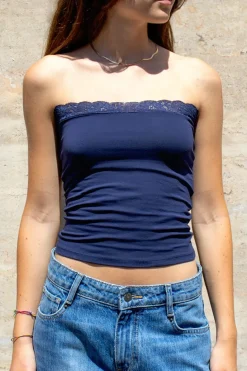 Top bandeau encaje