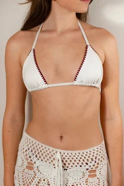 Top bikini triángulo