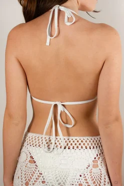 Top bikini triángulo