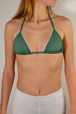 Top bikini triángulo