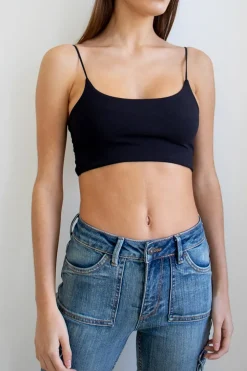 Top crop con tirantes