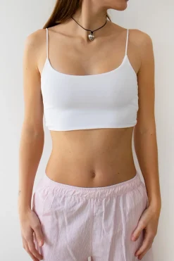 Top crop con tirantes